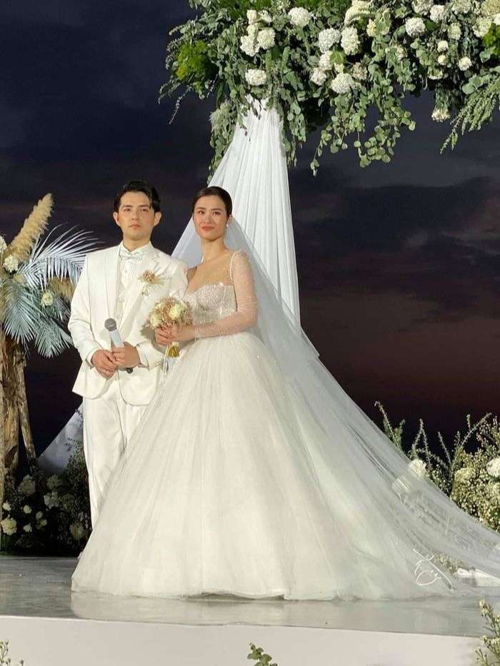 Không gian tiệc cưới đẹp như mơ của dàn sao Vbiz 2019