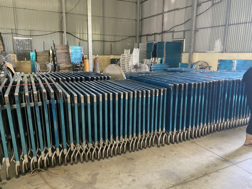 Sản xuất gia công bàn inox đám cưới