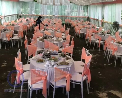 Bàn Ghế Tiệc Cưới Tại Bắc Ninh