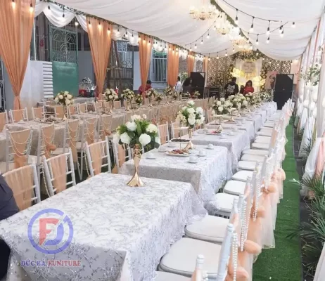 bàn ghế tiệc cưới tại lạng sơn