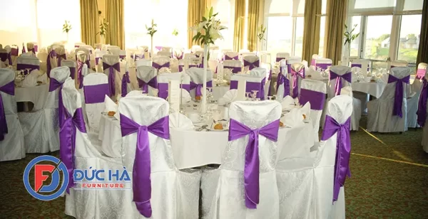 bàn ghế tiệc cưới tại hải phòng